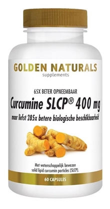 GOLDEN NATURALS CURCUMINE SLCP 400MG 60CA